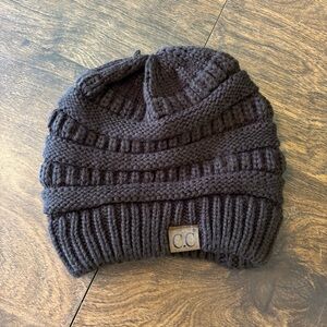 C.C Brown Knit Beanie